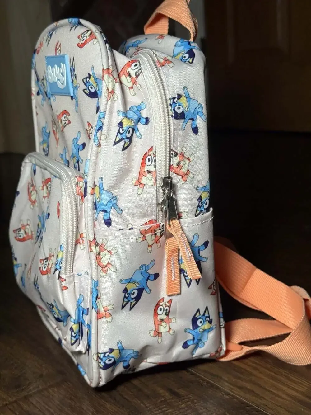 Bluey and Bingo Character Print Toddler Mini Backpack